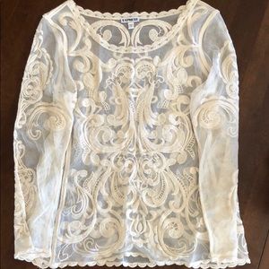 Boho lace Express top